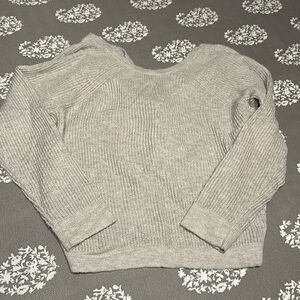 Woman’s aerie open back sweater